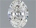 Diamante Natural 0.70 quilates, Ovalado , Color F, claridad VS2 y certificado GIA