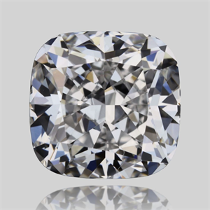 Foto Diamante Natural 0.57 quilates, Del cojín , Color D, claridad VVS1 y certificado GIA de