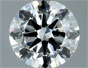 Natural Diamond 1.00 Carats, Round with Excellent Cut, H Color, SI1 Clarity and Certified by IGI