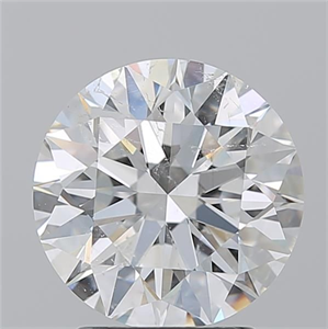 Foto Diamante Natural 2.73 quilates, Redondo , Color H, claridad SI2 y certificado GIA de