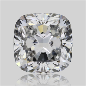 Foto Diamante Natural 0.63 quilates, Del cojín , Color E, claridad VVS2 y certificado GIA de