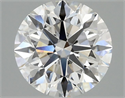 Del inventario de diamantes de laboratorio, 2.51 quilates, Redondo , Color F, claridad VVS2 y certificado IGI
