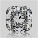 Diamante Natural 1.01 quilates, Del cojín , Color F, claridad VVS2 y certificado GIA