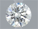 Natural Diamond 0.40 Carats, Round with Very Good Cut, G Color, VVS1 Clarity and Certified by GIA