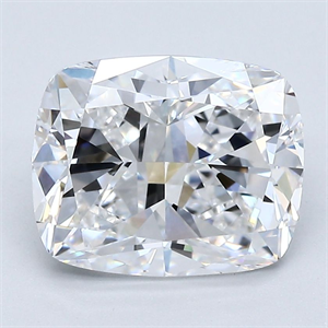 Foto Diamante Natural 3.01 quilates, Del cojín , Color D, claridad IF y certificado GIA de