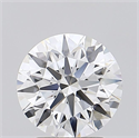 Lab Grown Diamond 2.36 Carats, Round with Ideal Cut, D Color, IF Clarity and Certified by IGI