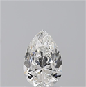Natural Diamond 1.01 Carats, Pear with  Cut, F Color, SI2 Clarity and Certified by GIA