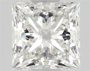 Foto Diamante Natural 0.50 quilates, Princesa , Color I, claridad VVS1 y certificado GIA de