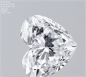 Natural Diamond 0.34 Carats, Heart with  Cut, D Color, VVS1 Clarity and Certified by GIA