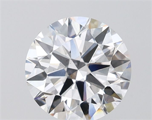 Picture of Lab Grown Diamond 1.36 Carats, Round with Ideal Cut, E Color, VS2 Clarity and Certified by IGI