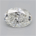 Natural Diamond 1.01 Carats, Oval with  Cut, I Color, VS1 Clarity and Certified by GIA