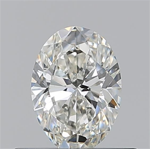 Picture of Natural Diamond 0.50 Carats, Oval with  Cut, I Color, VS1 Clarity and Certified by GIA