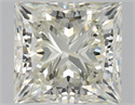 Diamante Natural 1.30 quilates, Princesa , Color K, claridad VS1 y certificado GIA