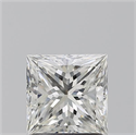Natural Diamond 1.51 Carats, Princess with  Cut, G Color, VS1 Clarity and Certified by GIA