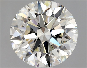 Foto Diamante Natural 1.70 quilates, Redondo , Color J, claridad VVS2 y certificado GIA de
