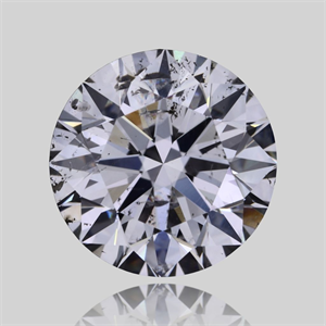 Picture of Natural Diamond 1.30 Carats, Round with Excellent Cut, J Color, SI2 Clarity and Certified by GIA