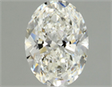 Natural Diamond 0.90 Carats, Oval with  Cut, G Color, VVS2 Clarity and Certified by GIA