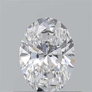 Picture of Natural Diamond 0.50 Carats, Oval with  Cut, E Color, VS2 Clarity and Certified by GIA