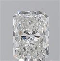 Natural Diamond 0.90 Carats, Radiant with  Cut, G Color, VS1 Clarity and Certified by GIA