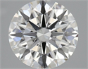 Lab Grown Diamond 2.13 Carats, Round with Ideal Cut, F Color, VVS2 Clarity and Certified by IGI
