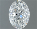 Diamante Natural 0.90 quilates, Ovalado , Color G, claridad SI1 y certificado GIA