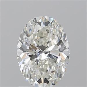 Picture of Natural Diamond 1.50 Carats, Oval with  Cut, I Color, VS1 Clarity and Certified by GIA