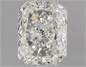 Natural Diamond 0.81 Carats, Radiant with  Cut, J Color, SI1 Clarity and Certified by GIA