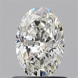 Foto Diamante Natural 0.70 quilates, Ovalado , Color G, claridad VS2 y certificado GIA de