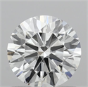 Del inventario de diamantes de laboratorio, 0.81 quilates, Redondo , Color D, claridad VS2 y certificado IGI