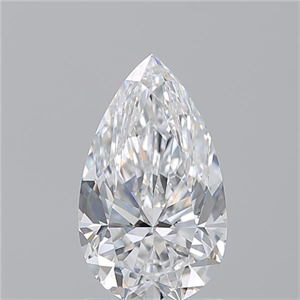 Picture of Natural Diamond 1.66 Carats, Pear with  Cut, E Color, VS1 Clarity and Certified by GIA