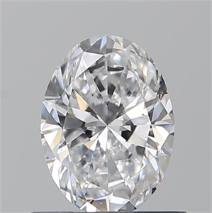 Picture of Natural Diamond 0.70 Carats, Oval with  Cut, D Color, SI1 Clarity and Certified by GIA