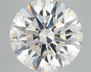 Picture of Lab Grown Diamond 7.03 Carats, Round with Ideal Cut, G Color, VS2 Clarity and Certified by IGI