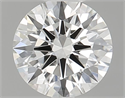 Diamante Natural 0.45 quilates, Redondo , Color I, claridad IF y certificado GIA