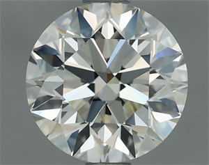 Picture of Natural Diamond 1.30 Carats, Round with Excellent Cut, K Color, VVS1 Clarity and Certified by IGI