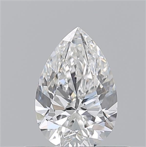 Foto Diamante Natural 0.53 quilates, De pera , Color E, claridad VS1 y certificado GIA de