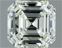 Natural Diamond 0.80 Carats, Asscher with  Cut, J Color, VVS2 Clarity and Certified by IGI