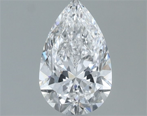 Picture of Natural Diamond 0.60 Carats, Pear with  Cut, E Color, VS1 Clarity and Certified by GIA