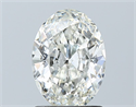 Diamante Natural 1.20 quilates, Ovalado , Color I, claridad SI2 y certificado GIA