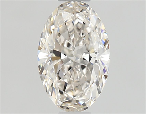 Picture of Natural Diamond 0.60 Carats, Oval with  Cut, I Color, VVS1 Clarity and Certified by GIA