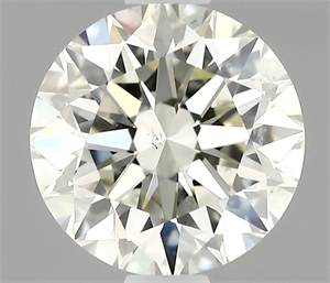 Picture of Natural Diamond 0.94 Carats, Round with Excellent Cut, I Color, VS2 Clarity and Certified by IGI