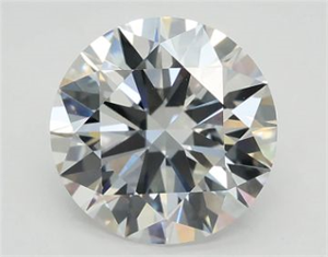Picture of Lab Grown Diamond 2.03 Carats, Round with Excellent Cut, E Color, VS1 Clarity and Certified by GIA