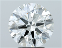 Diamante Natural 3.02 quilates, Redondo , Color I, claridad VS2 y certificado GIA