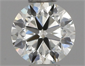 Diamante Natural 0.40 quilates, Redondo , Color J, claridad VVS2 y certificado IGI
