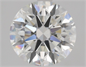 Diamante Natural 2.31 quilates, Redondo , Color G, claridad VVS1 y certificado GIA