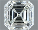 Natural Diamond 1.01 Carats, Asscher with  Cut, I Color, VVS1 Clarity and Certified by IGI