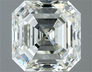Picture of Natural Diamond 1.00 Carats, Asscher with  Cut, I Color, VS2 Clarity and Certified by IGI
