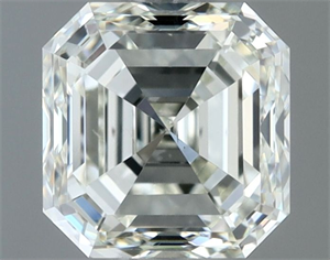 Picture of Natural Diamond 1.00 Carats, Asscher with  Cut, I Color, VS2 Clarity and Certified by IGI
