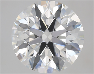 Foto Diamante Natural 3.70 quilates, Redondo , Color F, claridad VS2 y certificado GIA de