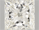 Natural Diamond 1.03 Carats, Princess with  Cut, J Color, VVS1 Clarity and Certified by IGI