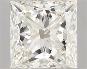 Picture of Natural Diamond 1.03 Carats, Princess with  Cut, J Color, VVS1 Clarity and Certified by IGI